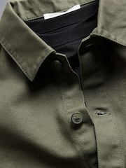 The Set 3 Piece Set Twill Shacket and Trousers with T-Shirt - Bilde 5 av 6