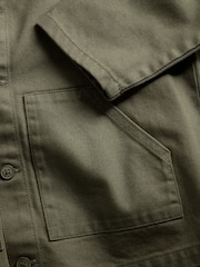 The Set 3 Piece Set Twill Shacket and Trousers with T-Shirt - Bilde 6 av 6