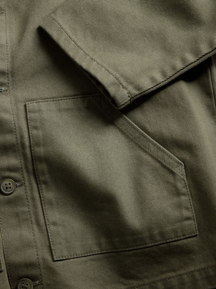 The Set 3 Piece Set Twill Shacket and Trousers with T-Shirt - Bilde 6 av 6