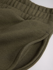 The Set 3 Pack Wide Leg Joggers Black/Green - Image 5 of 6