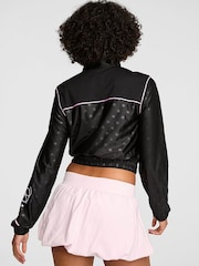 Victoria's Secret Pink Black Mesh Full Zip Jacket - Image 3 of 3
