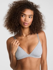 Victoria's Secret Pink Medium Heather Grey Triangle Bralette - Image 1 of 2