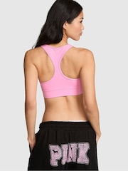 Victoria's Secret Pink Pink Lollipop Relay Racerback Sports Bra - Image 2 of 2