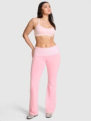 Victoria's Secret PINK Boardwalk Pink Foldover Leggings - Image 1 of 2