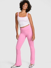 Victoria's Secret Pink Pink Lollipop Relay Flare Leggings - Image 1 of 2