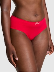 Victoria's Secret Pink Red Lacquer Hipster Seamless Knickers - Image 1 of 2