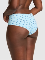 Victoria's Secret PINK Stream Blue Dog Print Cheeky No Show Knickers - Image 2 of 2