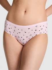Victoria's Secret Pink Pink Tulip Cherry Print Hipster Knickers - Image 1 of 2