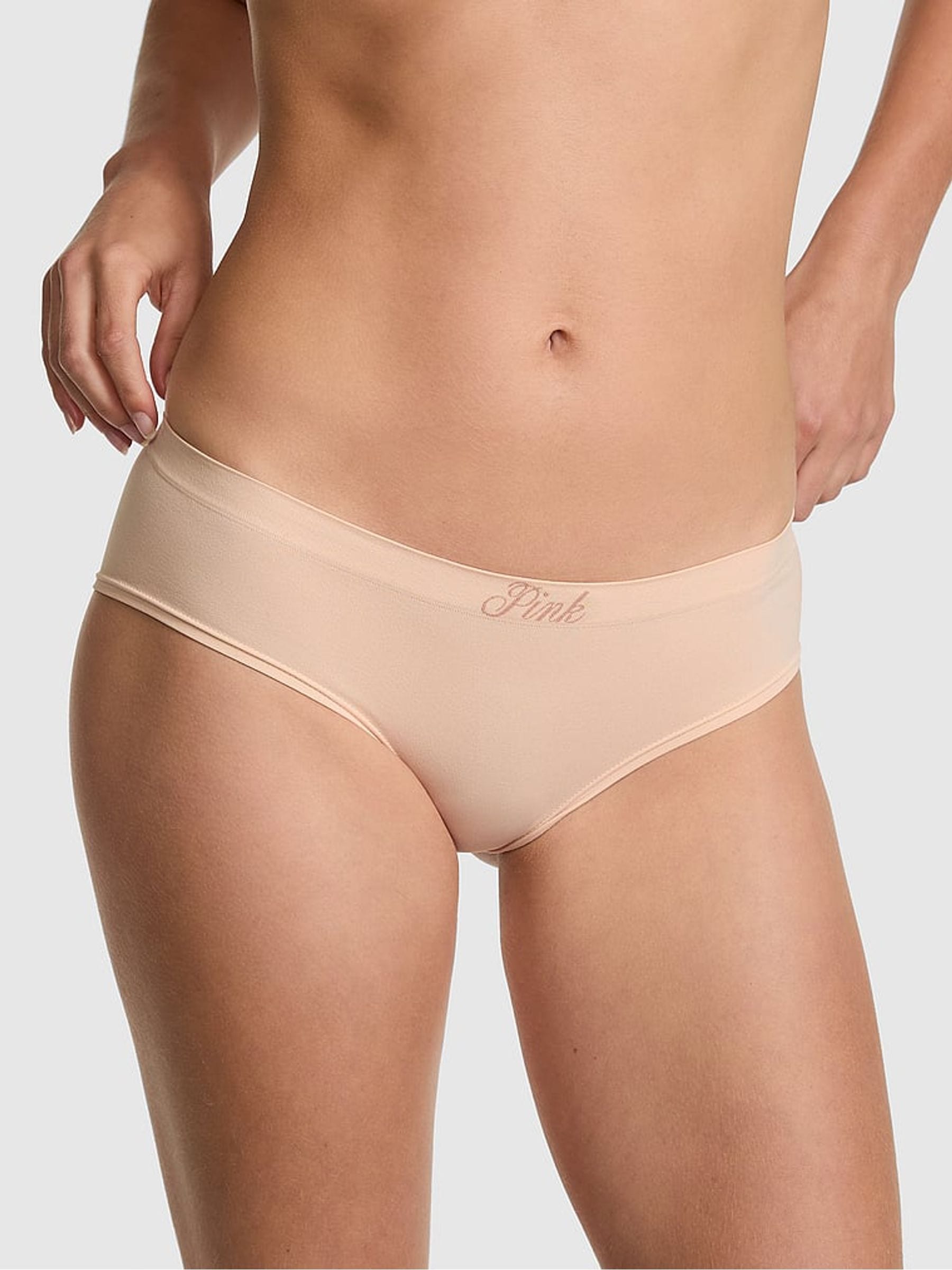 Victoria's Secret PINK Marzipan Nude Hipster Seamless Knickers