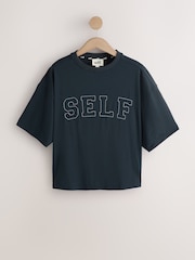 Self.休闲T恤 - 3的图像1｝