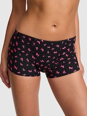 Victoria's Secret Pink Black Boyshort Period Knickers - Image 1 of 2