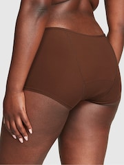 Victoria's Secret Pink Ganache Nude Boyshort Period Knickers - Image 2 of 2