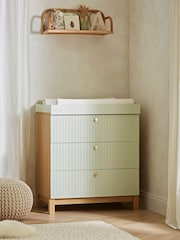 Cuddleco Green Remi 3 Piece Nursery Furniture Set - Image 3 of 6