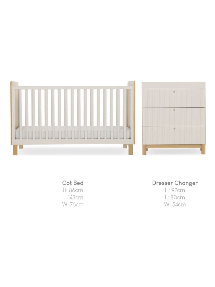 Cuddleco Natural Remi 2 Piece Nursery Furniture Set - Image 6 of 6 Cuddleco Natural Remi 2 Piece Nursery Furniture Set - Image 6 of 6