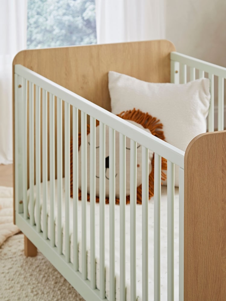 Cuddleco Green Remi Cot Bed - Image 2 of 4 Cuddleco Green Remi Cot Bed - Image 2 of 4