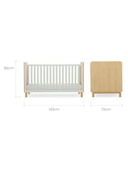 Cuddleco Green Remi Cot Bed - Image 4 of 4