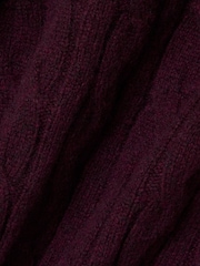 Lacoste Classic Fit Cable Knit Carded Wool Crew Neck Sweater - Imaginea 3 din 3