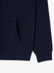 Lacoste Blue Zip Up Hoodie - Image 7 of 8