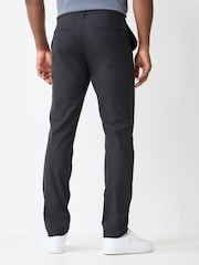 Lacoste Black Slim Fit Stretch Commuter Trousers - Image 3 of 4