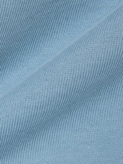 Lacoste Sky Blue Classic Fit Fleece Sweatshirt - Image 7 of 7