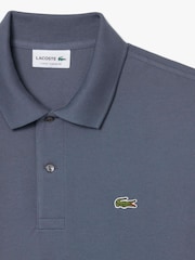 Lacoste Grey Iconic L.12.12 Classic Fit Short Sleeve Polo Shirt - Image 6 of 8