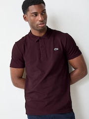 Lacoste Brown Regular Fit Short Sleeve Polo Shirt - Image 1 of 6