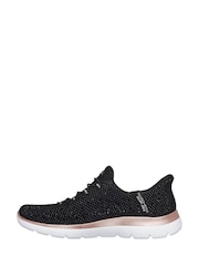 Skechers Black Summits Brilliant Shine - Image 2 of 5