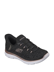 Skechers Black Summits Brilliant Shine - Image 4 of 5