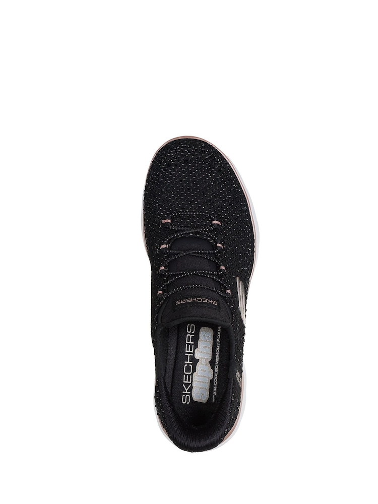 Skechers Black Summits Brilliant Shine - Image 5 of 5 Skechers Black Summits Brilliant Shine - Image 5 of 5