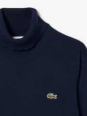 Lacoste Blue Classic Fit Roll Neck Jumper - Image 2 of 3