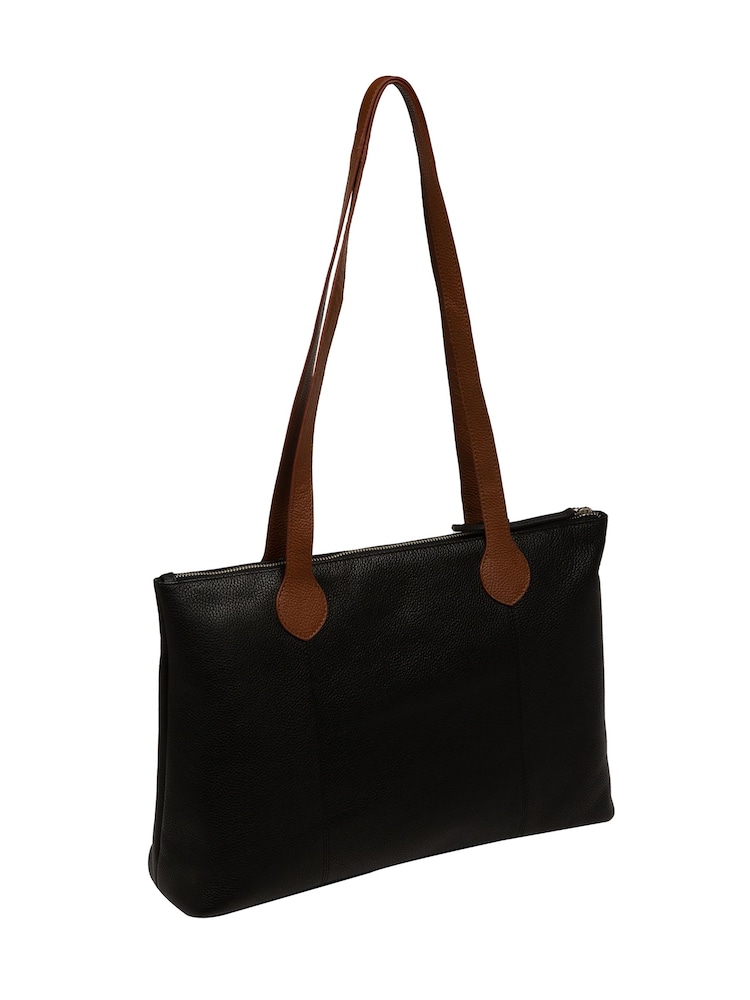 Cultured London Solange Leather Tote Black Bag - Image 2 of 8 Cultured London Solange Leather Tote Black Bag - Image 2 of 8
