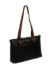 Cultured London Solange Leather Tote Black Bag - Image 3 of 8