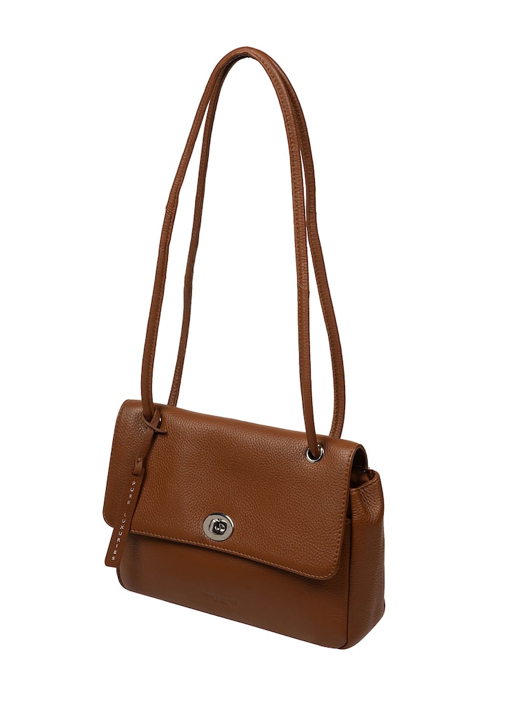 Pure Luxuries London Elka Leather Evening Brown Bag - Image 4 of 4
