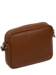 Τσάντα Χιαστί Pure Luxuries London Eris από Δέρμα σε Καφέ Χρώμα - Εικόνα 4 από 7