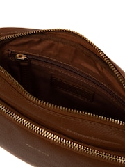 Τσάντα Χιαστί Pure Luxuries London Eris από Δέρμα σε Καφέ Χρώμα - Εικόνα 5 από 7