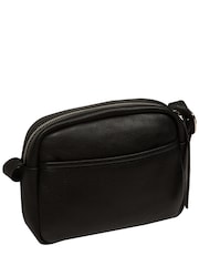 Cultured London Ariella Leather Cross-Body Black Bag - Image 2 of 6