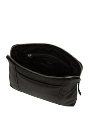 Cultured London Celina Leather Cross-Body Black Bag - Image 2 of 5