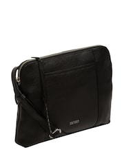 Cultured London Celina Leather Cross-Body Black Bag - Image 3 of 5
