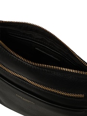 Μαύρη δερμάτινη τσάντα χιαστί Pure Luxuries London Whimzy - Εικόνα 3 από 4