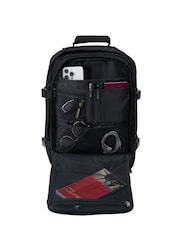 Cabin Max Black Chrome Metz Underseat Personal Item Backpack Hand Luggage - Image 4 of 5