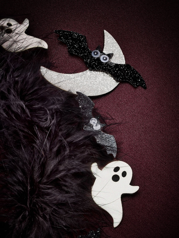 Qara - Halloween Ghost Headband - 3şəkildən 2 şəkil