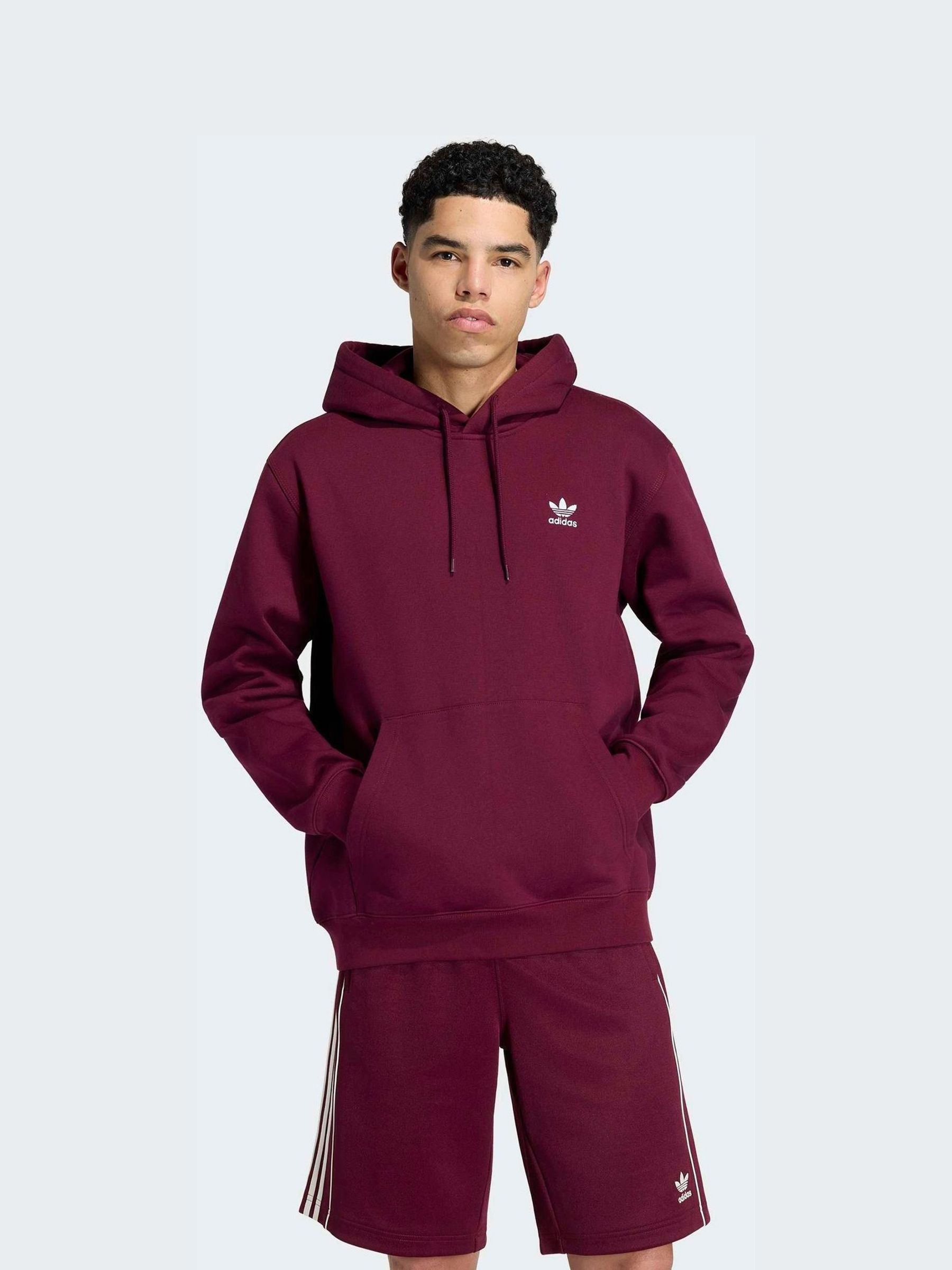 Next：日本 バーガンディレッド - adidas Originals Trefoil