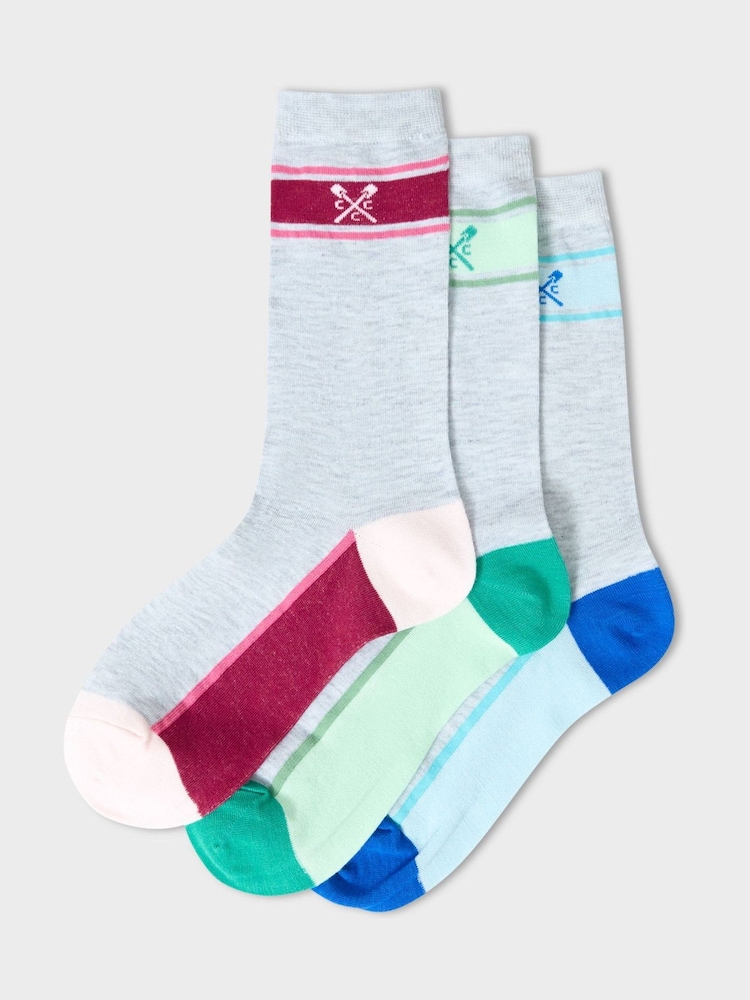 Crew Clothing Bamboo Κάλτσες 3 Πακ - Εικόνα 2 από 2 Crew Clothing Bamboo Κάλτσες 3 Πακ - Εικόνα 2 από 2