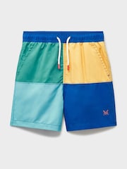 Crew Clothing Green Swim Shorts - Image 1 of 3
