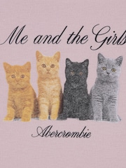 Abercrombie & Fitch Cat Graphic Short Sleeve Baby T-Shirt - Imagen 3 de 3