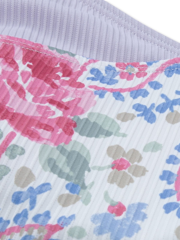 Abercrombie & Fitch Purple Cross Wrap Bikini - Image 7 of 7