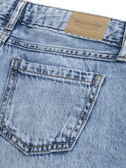 Abercrombie & Fitch Blue Low Rise Hearts Baggy Jeans - Image 5 of 5