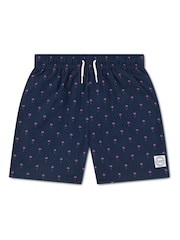 Rosa - Abercrombie & Fitch Printed Swim Shorts - Bild 1 von 4