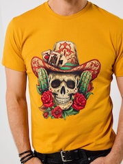 Joe Browns Yellow Always The Player T-Shirt - Image 3 of 7