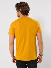 Joe Browns Yellow Always The Player T-Shirt - Image 4 of 7